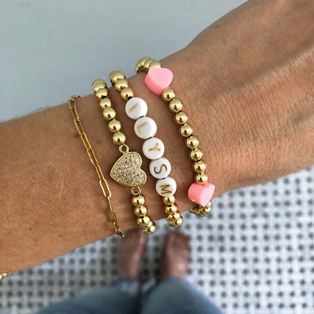 3 Glass Bead Bracelets – Ella Mae's Boutique